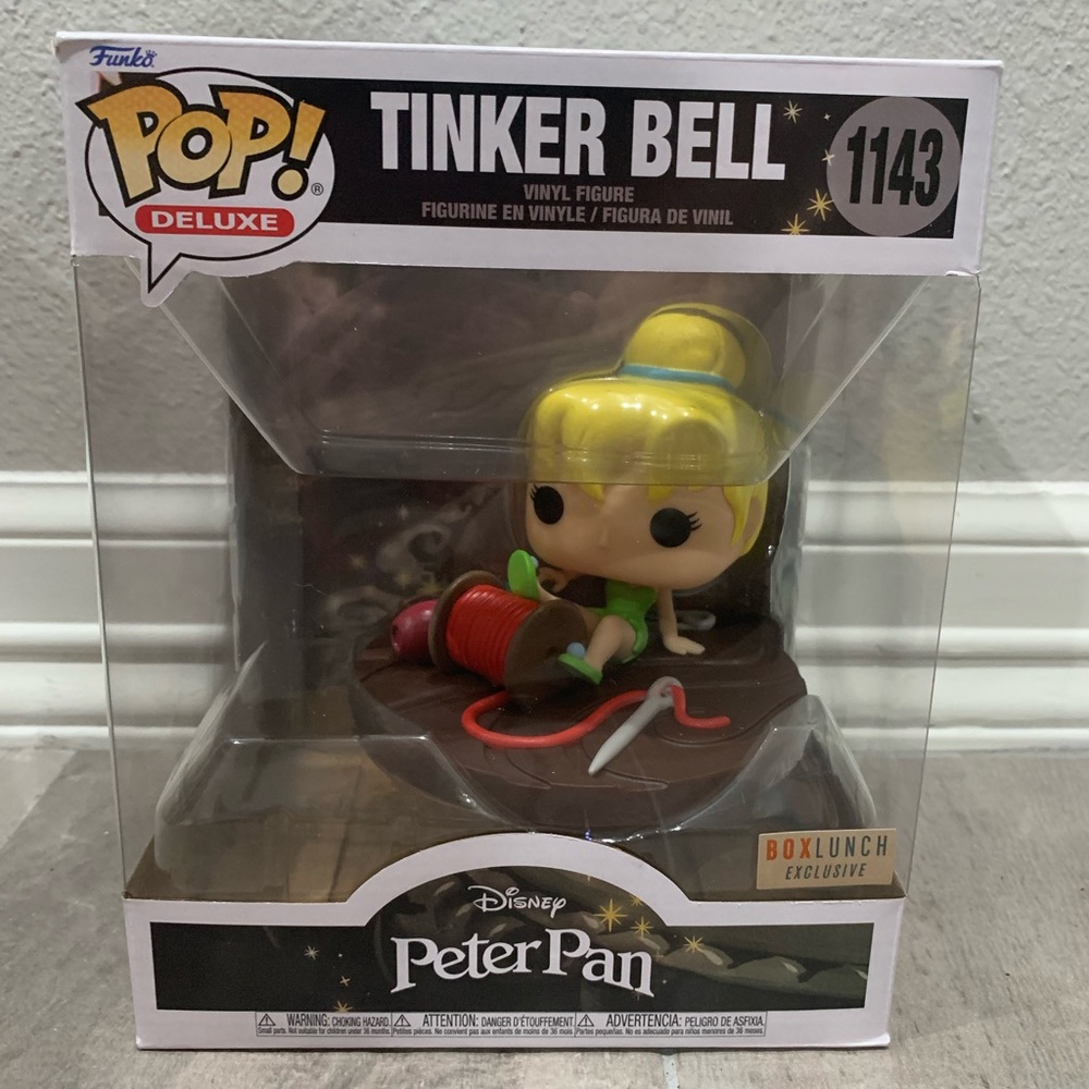 Tinker Bell with Spool Funko Pop #1143 Box Lunch Exclusive